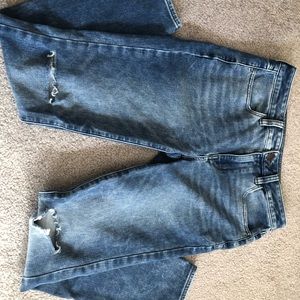American eagle jeans. Bottoms stop a little higher than normal.